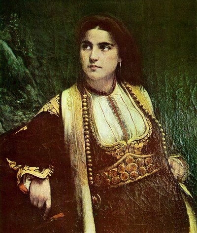 Montenegrin by Vlaho Bukovac